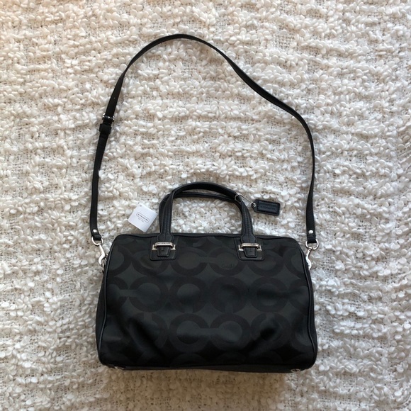 Coach Bowling Bag with Cross Body Strap - Picture 2 of 7